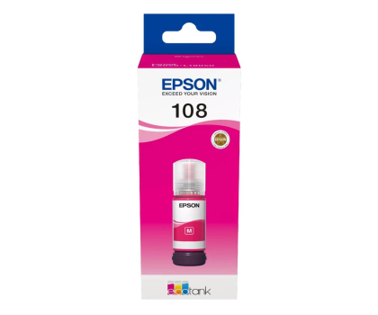 Tusz EPSON 108 EcoTank magenta 70 ml C13T09C34A